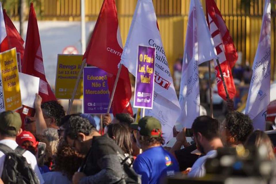 SINTERO se mobiliza para participar da Marcha da Classe Trabalhadora em Brasília