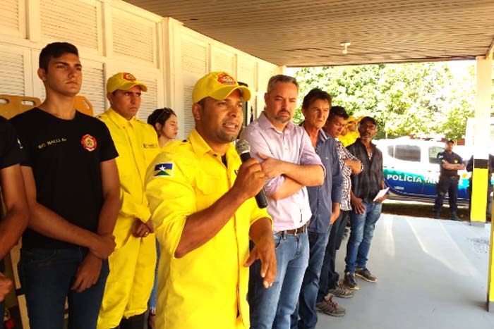 Brigada de Bombeiros Civil é pré-inaugurada no Distrito Rondominas