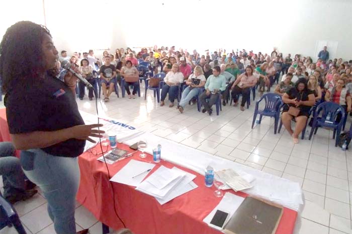 Sintero discute reforma da previdência em Ouro Preto, em ato promovido pelo sindicato, movimentos sociais e Via Campesina