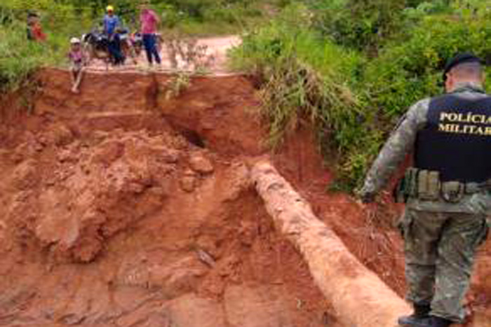  Sedam e Ibama avaliam impactos causados por rompimento de barragem em distrito de Rondônia