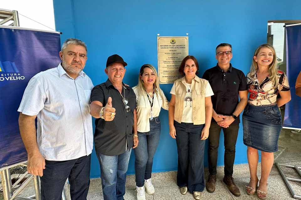 Vereador Everaldo Fogaça participa da inauguração do posto de saúde Palmares no Joana Darc