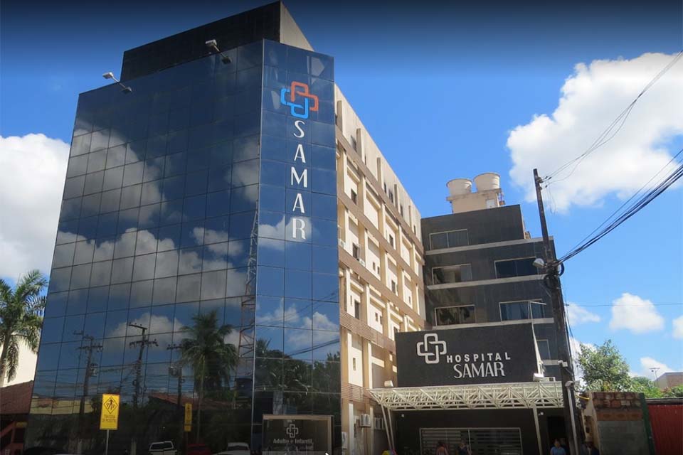 Estado de Rondônia continua pagando por leitos clínicos vazios no Hospital Samar; média de ocupação é de pouco mais da metade