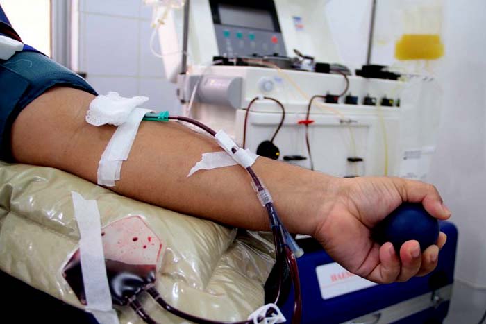 Doação de sangue deve ser feita antes da imunização contra o sarampo, alerta Fhemeron