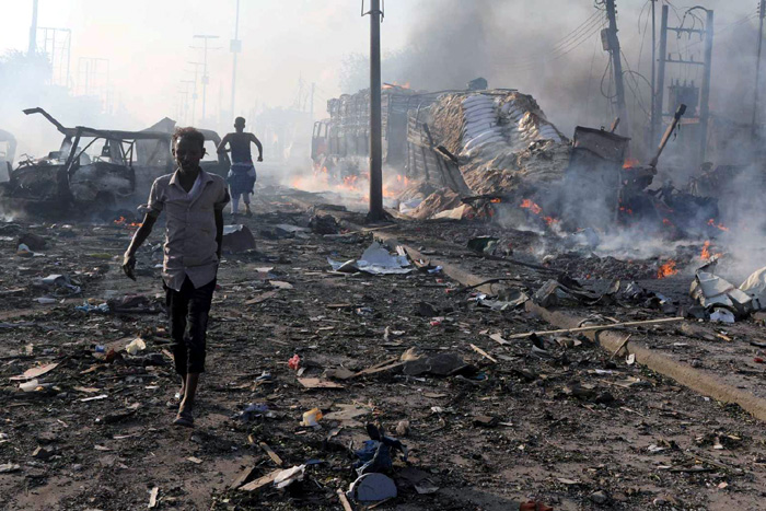 Número de mortos em atentado na Somália sobre para 358