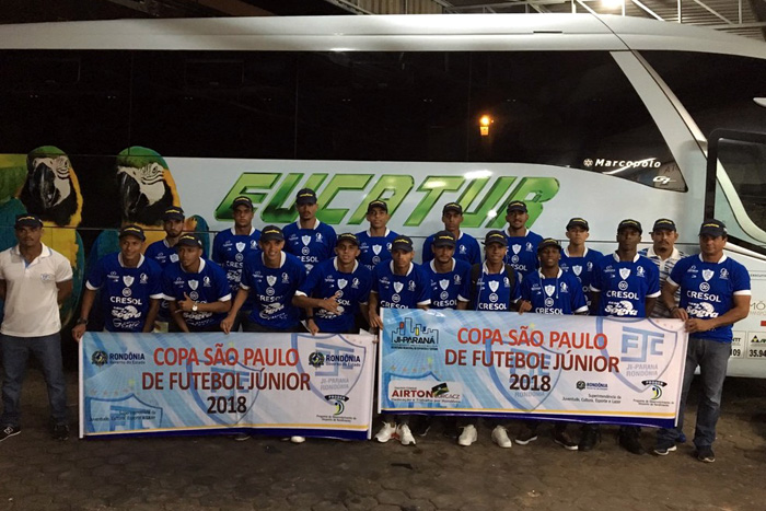 Sub-20 do Ji-Paraná embarca para pré-temporada da Copinha em São Paulo