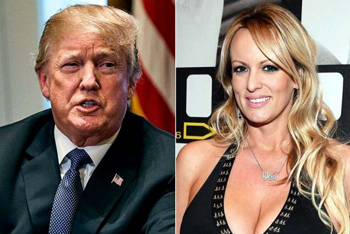 Atriz pornô que se envolveu com Trump é presa em clube de striptease