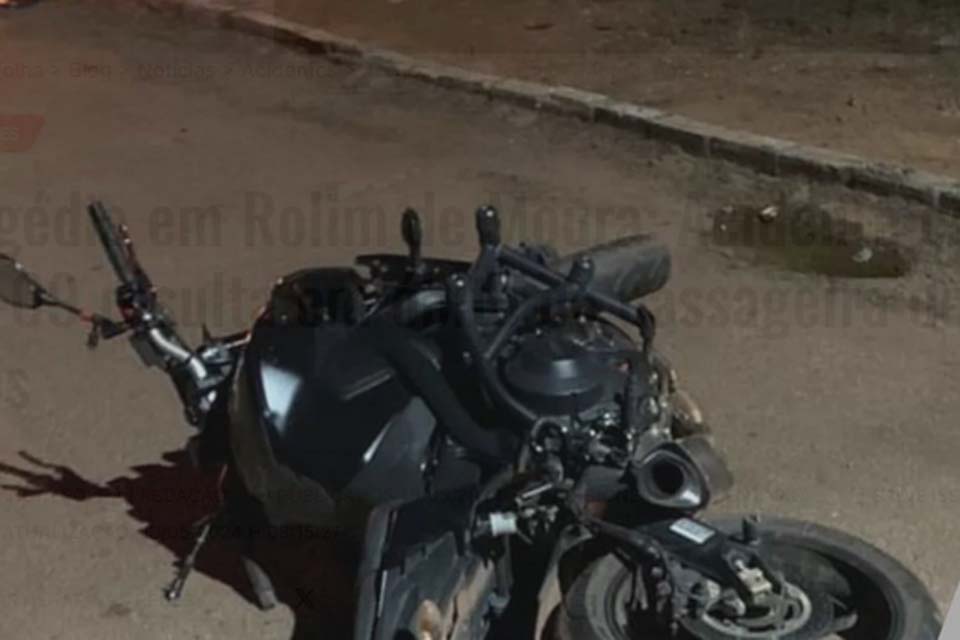 Jovem de 21 anos morre em acidente de moto em Rolim de Moura