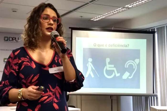 Defensora Pública de Rondônia fala sobre inclusão social em evento no RJ