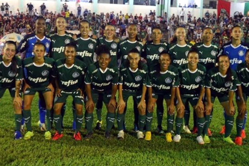 Palmeiras faz nove no Porto Velho e avança no Brasileiro Feminino