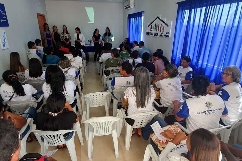 Semdes realiza capacitação com agentes comunitários de saúde sobre programas sociais oferecidos 