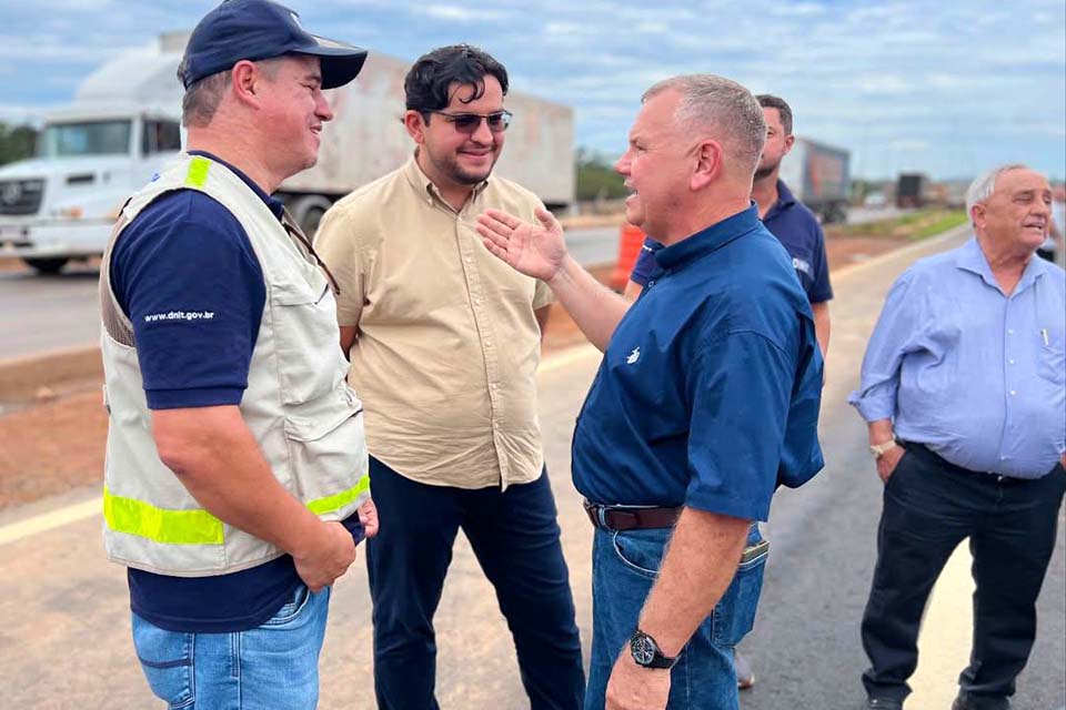 Deputado Lúcio Mosquini anuncia a liberação da duplicação da nova ponte na BR em Jaru