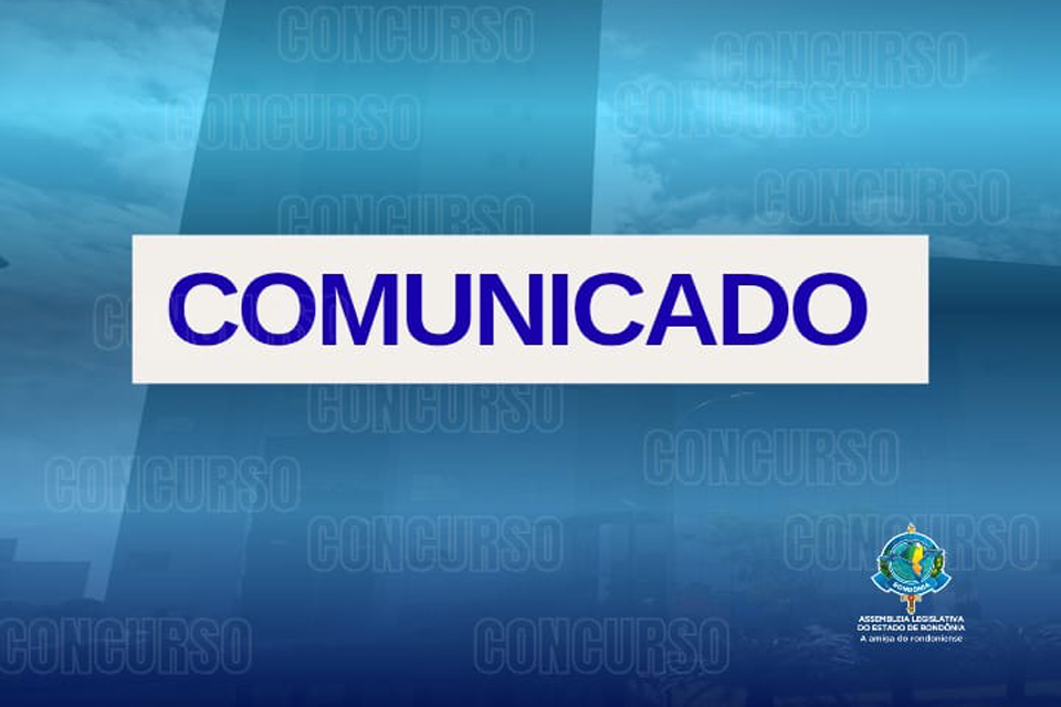 Concurso : Comunicado da Fundação Getúlio Vargas