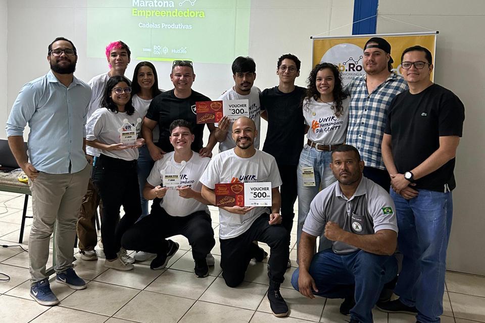 Alunos da UNIR vencem Maratona Empreendedora