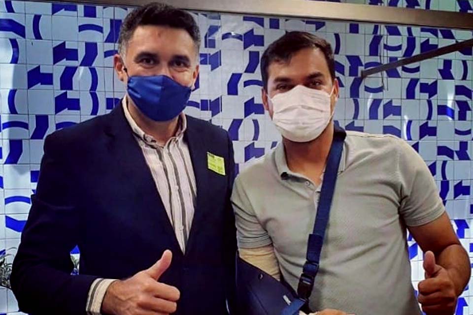 Deputado Expedito Netto se reúne com prefeito reeleito de Pimenta Bueno e confirma recursos para o município em 2021