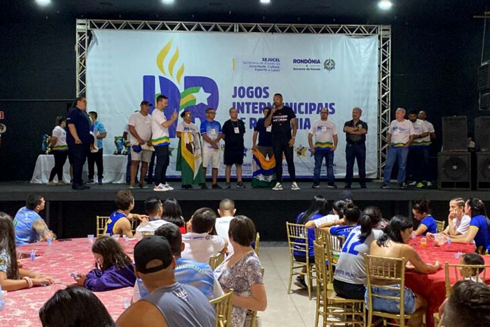 Porto Velho, Pimenta Bueno e Ariquemes ocupam o pódio na final dos Jogos Intermunicipais de Rondônia