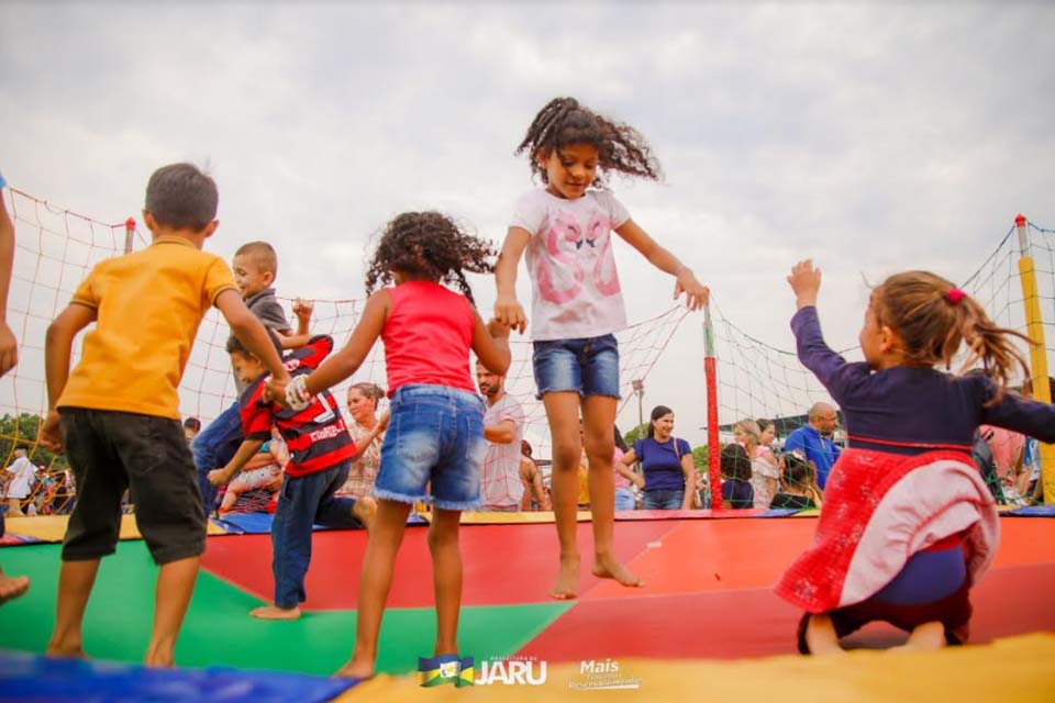 Prefeitura de Jaru realizará festa do Dia das crianças; ação acontece no dia 12 de outubro no Estádio Leal Chapelão