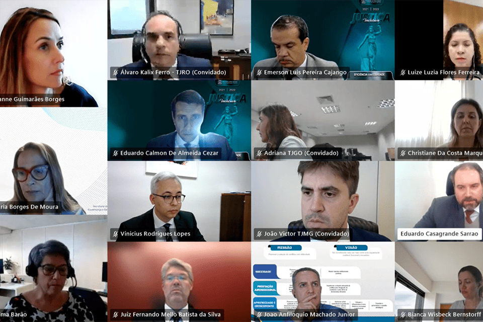 Tribunal de Justiça de Rondônia participa de reunião sobre as Metas Nacionais para 2023