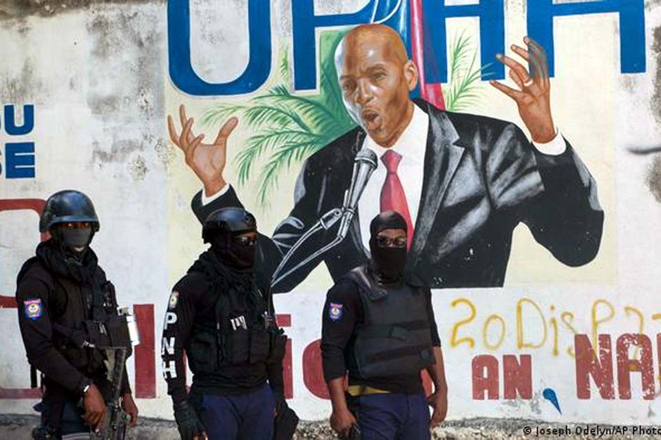 Haiti pede ajuda dos EUA e da ONU com tropas militares após assassinato do presidente