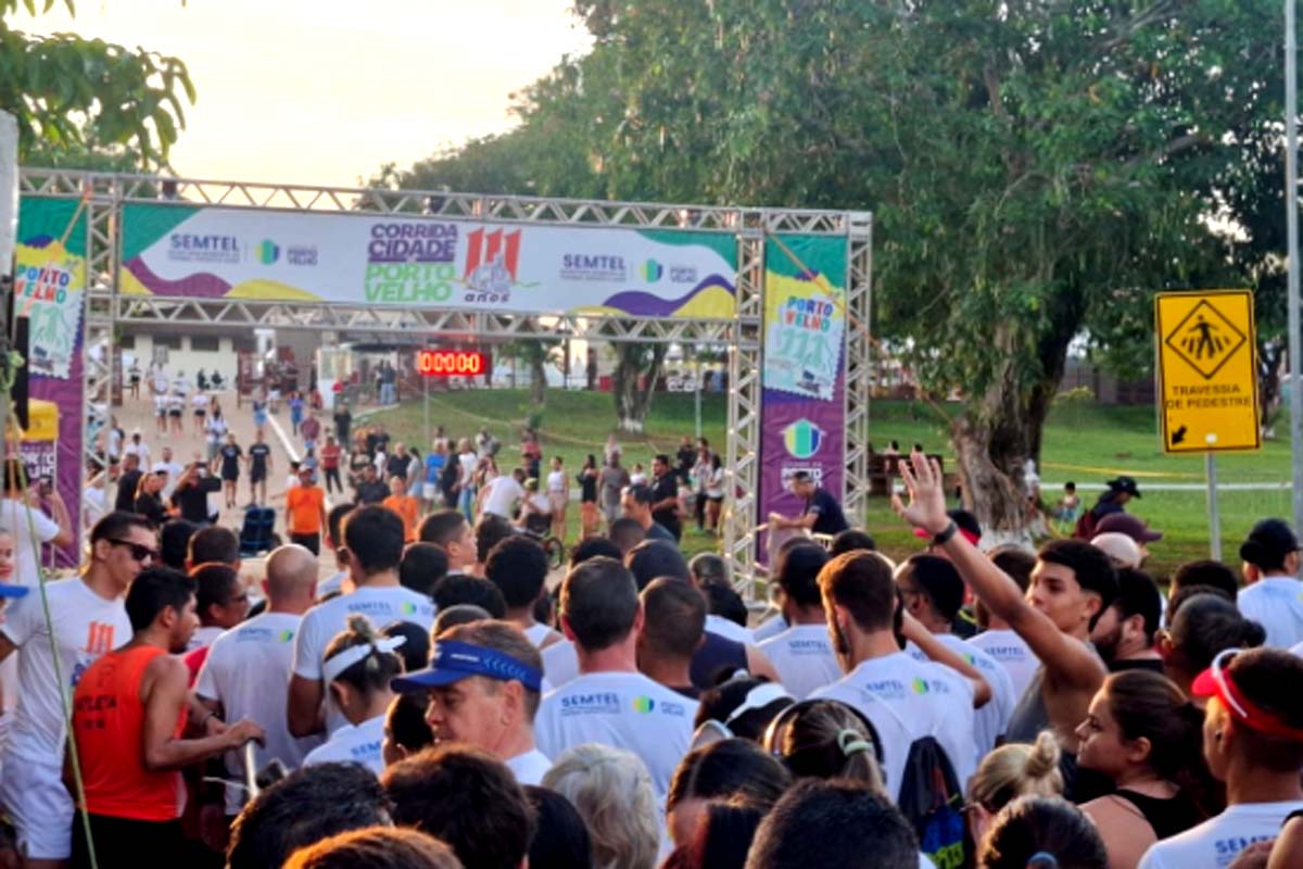 Corrida do Aniversário de Porto Velho reúne esporte, solidariedade e música