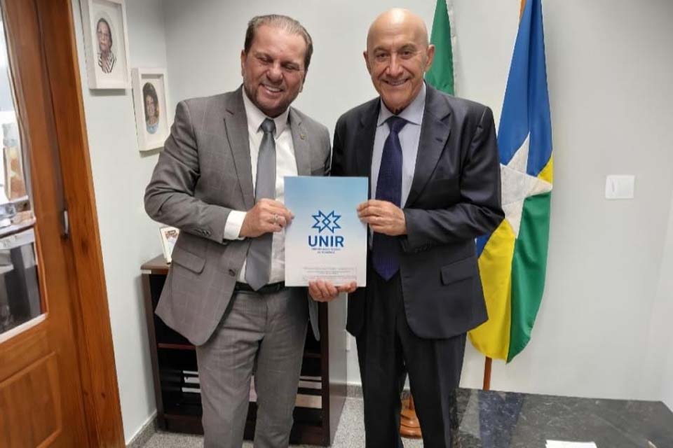 Unir de Cacoal avança na criação do CPTAS com apoio de Cirone Deiró e Confúcio Moura 