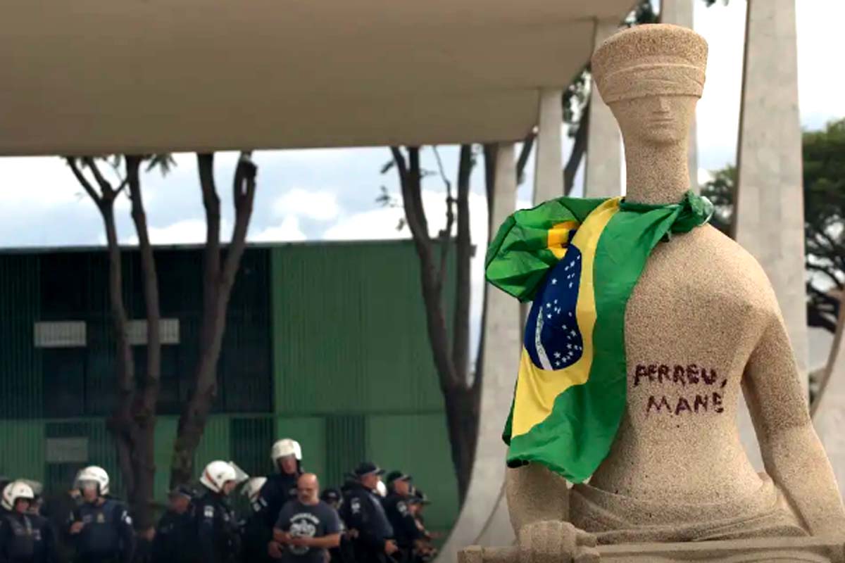 Alexandre de Moraes rejeita revisar pena de Débora do Batom, condenada pelo 8/1