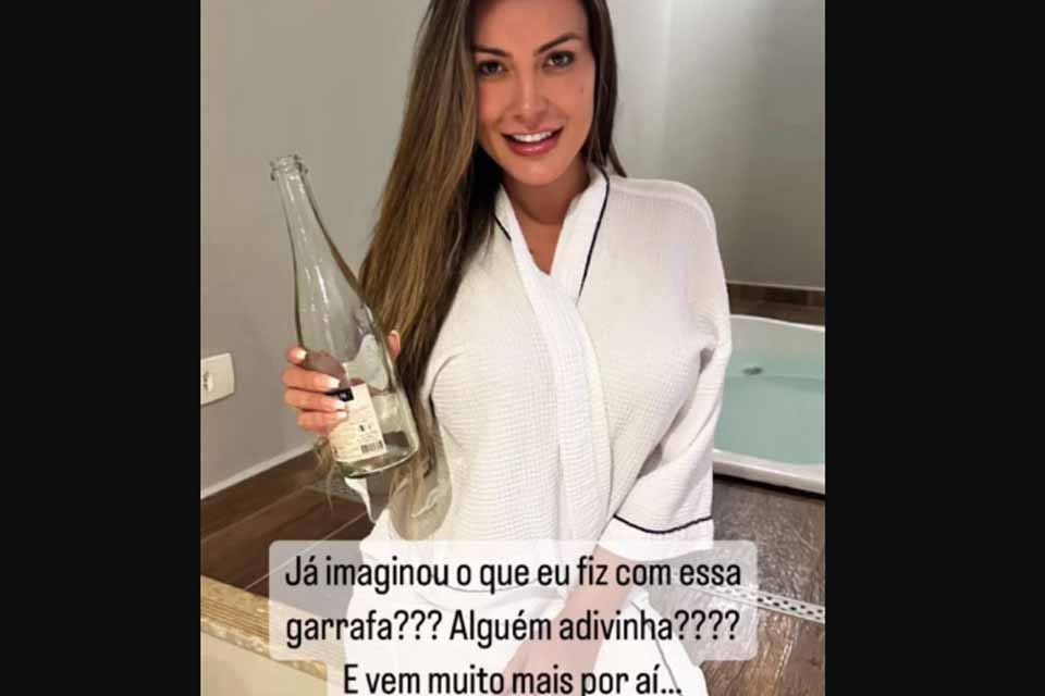 Andressa Urach causa polêmica com publicação inusitada e provoca reações na internet