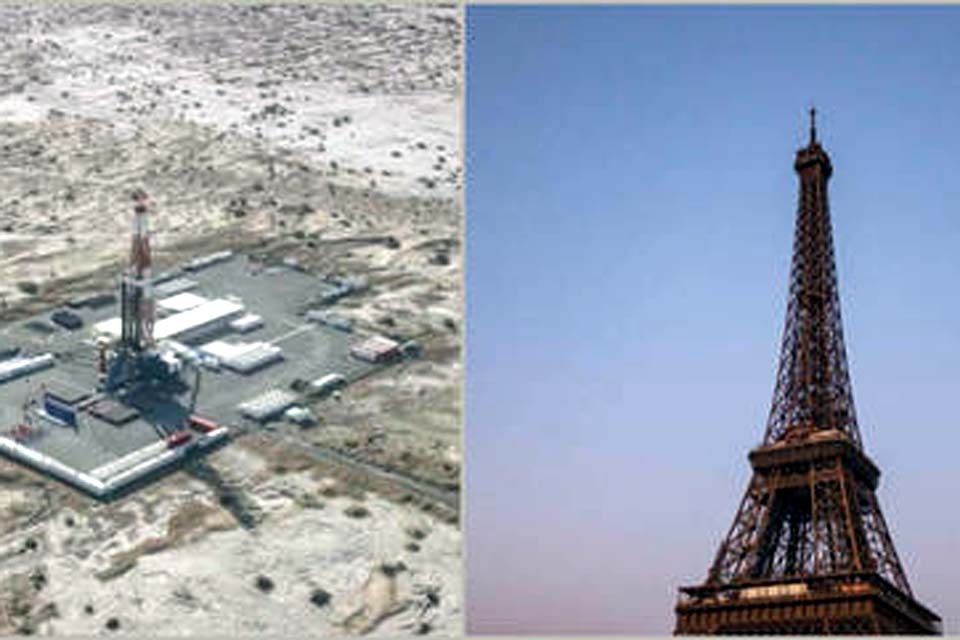 China inicia perfuração de buraco do tamanho de 33 torres Eiffel