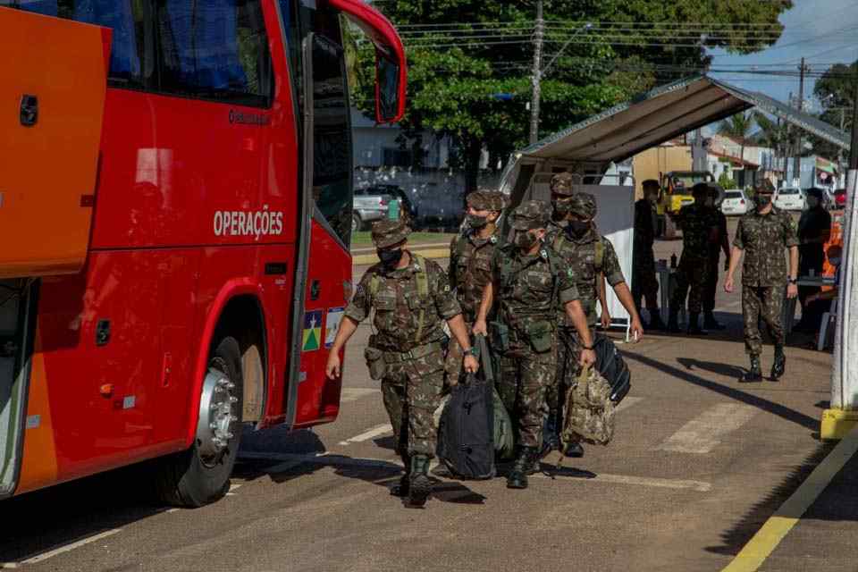 Governo de Rondônia reforça apoio logístico para testagem da Covid-19 com parceria com 17ª Brigada de Infantaria de Selva
