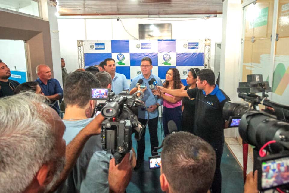 Governador Marcos Rocha presta homenagem aos profissionais da imprensa do Estado de Rondônia