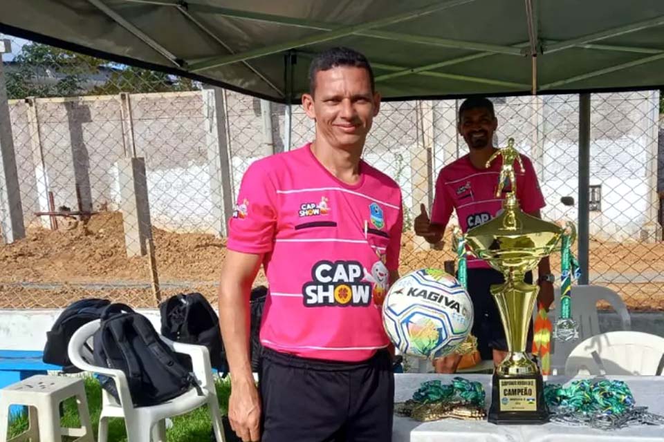 Mezaque apita primeiro jogo da final do Rondoniense sub17