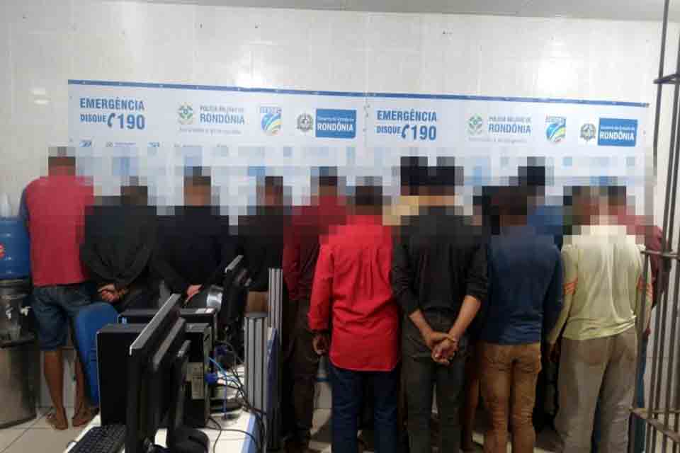 PM prende 16 pessoas durante Operação Ambiental em Nova Mutum