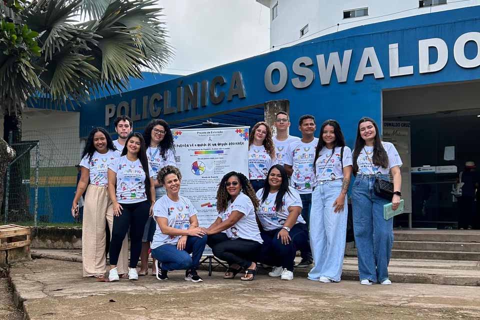 Universidade São Lucas realiza o projeto de extensão “Autismo: A inclusão é real?” na Policlínica Oswaldo Cruz