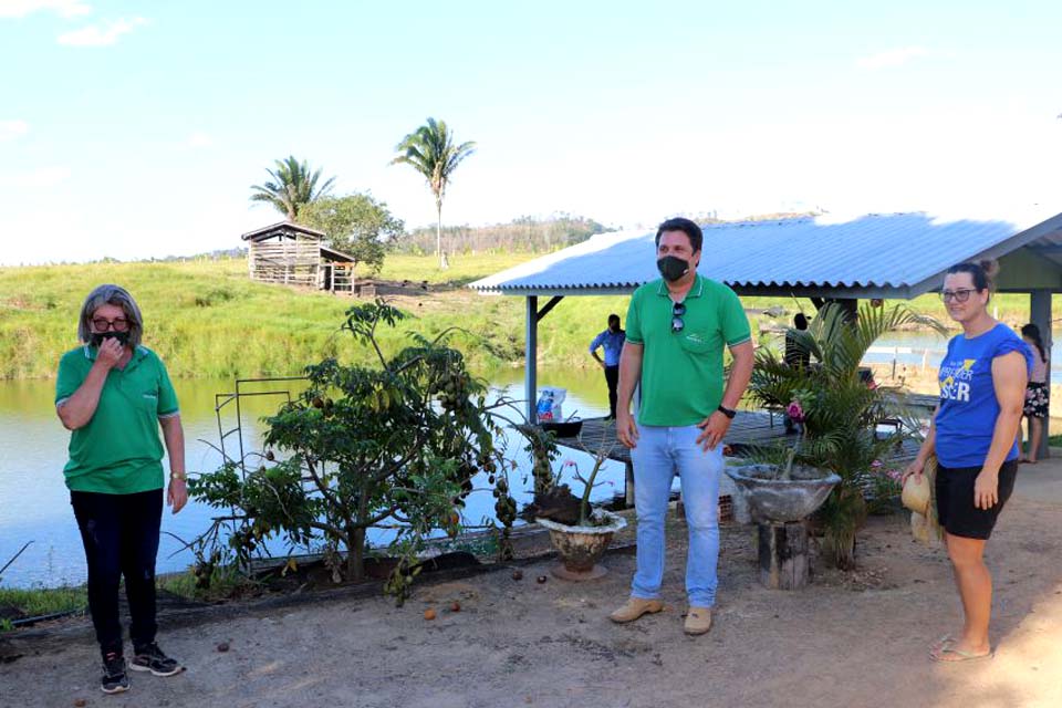 Piscicultor ganha destaque na produção de alevinos de pirarucu