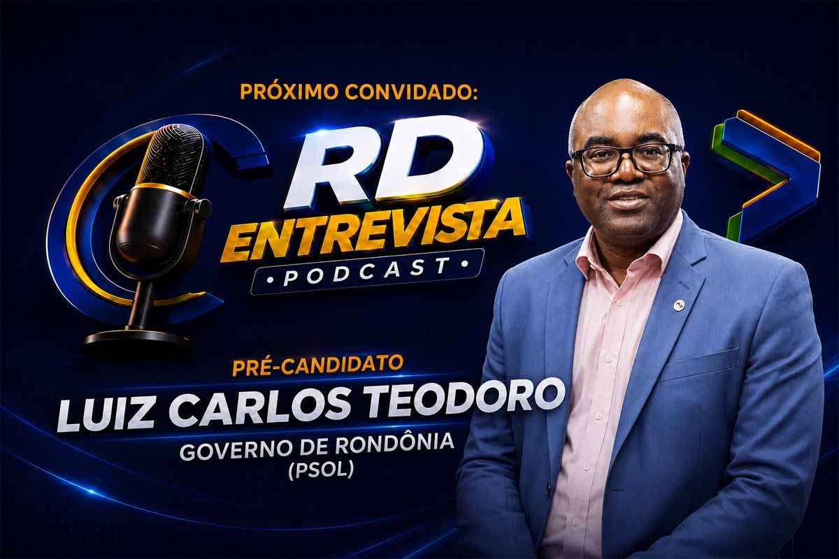 Luiz Carlos Teodoro fala sobre pré-candidatura ao Governo de Rondônia, direitos humanos, saúde pública, segurança e propostas para o estado