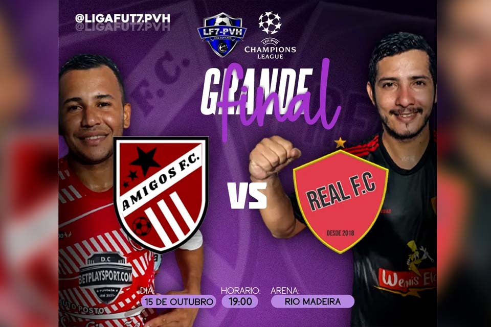 Final da Champions League de Futebol 7 masculino acontece hoje em Porto Velho