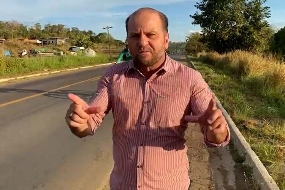 Sem duplicação, edital de concessão da BR 364 prevê cobrançaimediata do pedágio, denunciou Cirone Deiró.