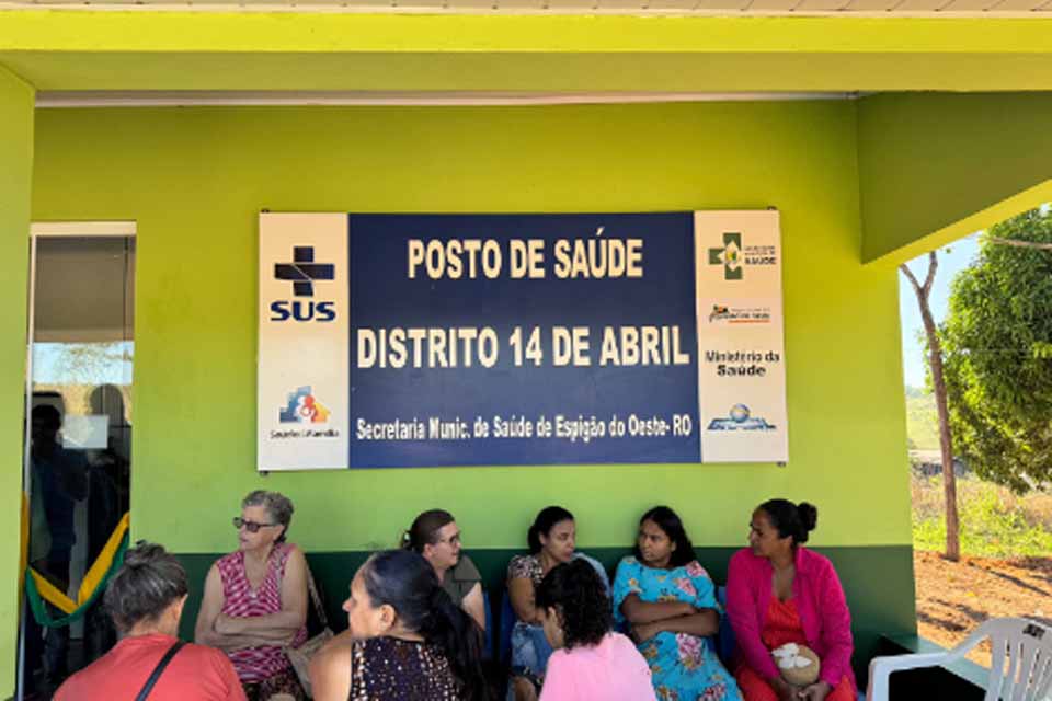 Posto de Saúde do distrito 14 de Abril é reformado e reinaugurado com atendimentos já iniciados
