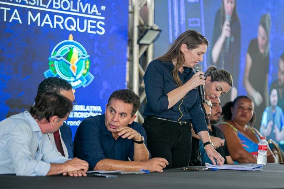 Audiência pública em Costa Marques fortalece integração entre Brasil e Bolívia e reforça compromisso com o desenvolvimento da região de fronteira 