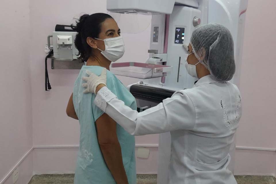 Governo de Rondônia promove ação para realização de exames de mamografia, nos dias 23 e 24 de outubro em Porto Velho
