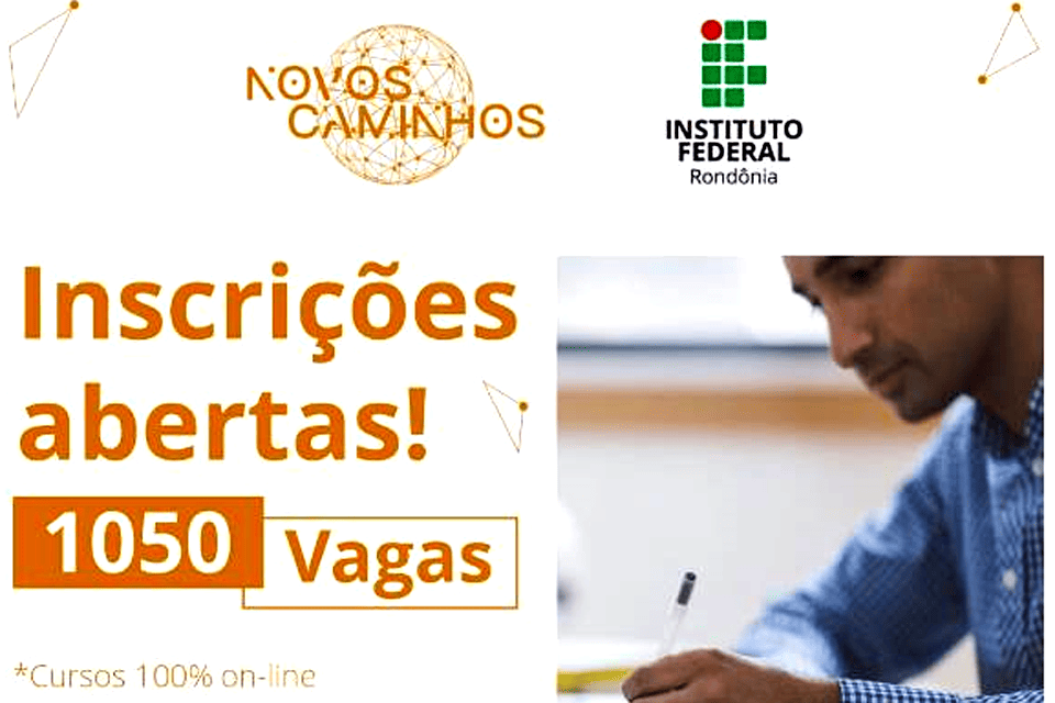 Campus está com chamada simplificada aberta para 1.050 vagas no Programa Novos Caminhos