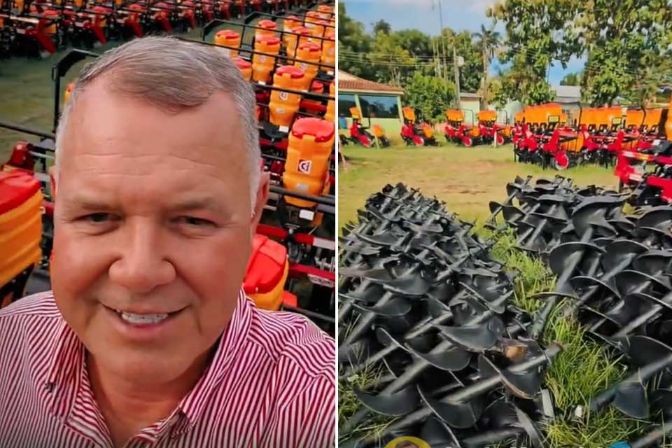 Deputado Lúcio Mosquini anuncia entrega de 650 implementos agrícolas a produtores de Rondônia