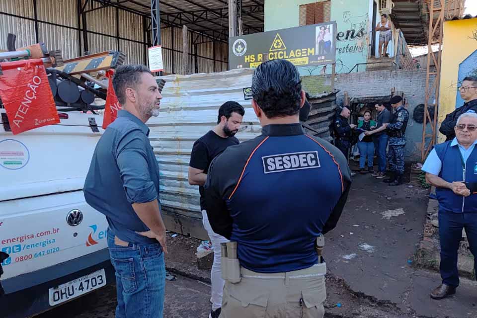 Operação Fio Desencapado apresenta resultados positivos no combate ao comércio ilegal de fiação elétrica em Porto Velho