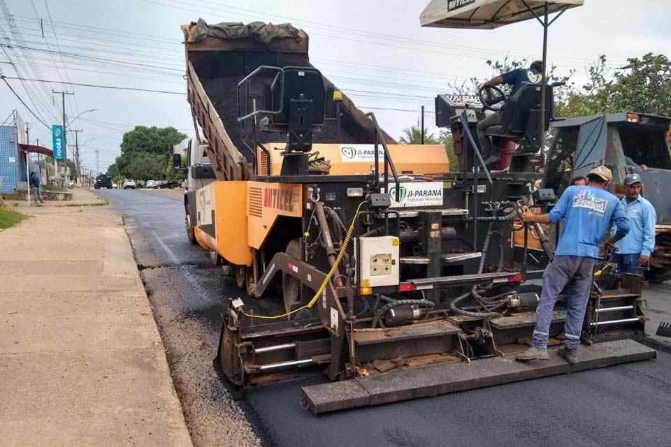 Frentes de serviços aumentam ritmo de trabalho no município