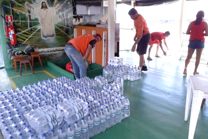 Defesa Civil de Porto Velho entrega alimento e água potável a mais de 1,2 mil pessoas