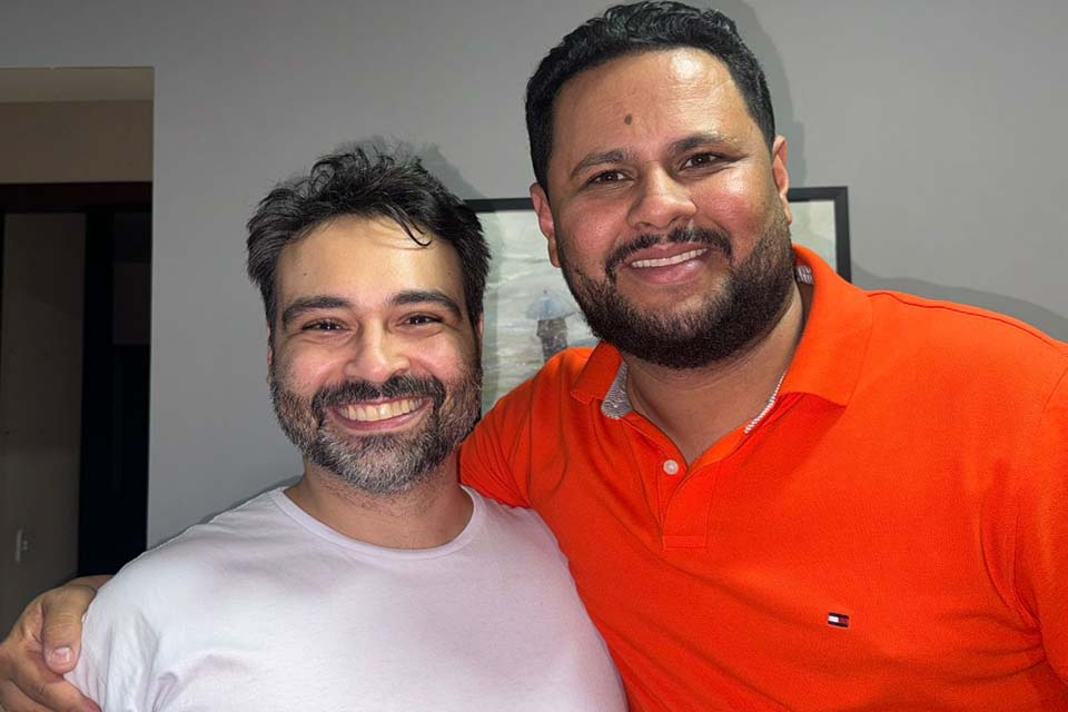 ELEIÇÕES 2024: Samuel Costa e Vinícius Miguel mantêm diálogo em prol de Porto Velho