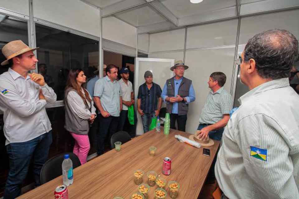 Fluxo de escoamento de grãos é discutido entre Governo e produtores, na 9ª Rondônia Rural Show Internacional
