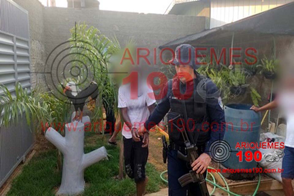 Polícia Militar prende homem após furtar residência em Ariquemes