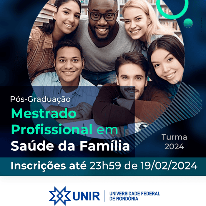 UNIR tem inscrições abertas no Mestrado Profissional em Saúde da Família