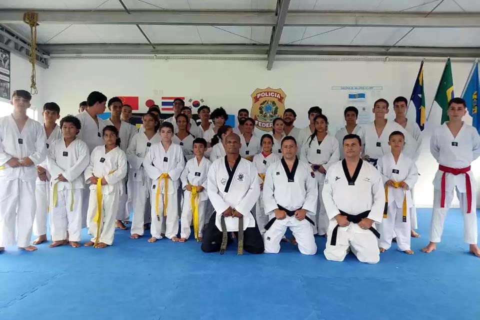 Servidores da Polícia Federal apoiam projeto social “Lutando para um Futuro” em Vilhena