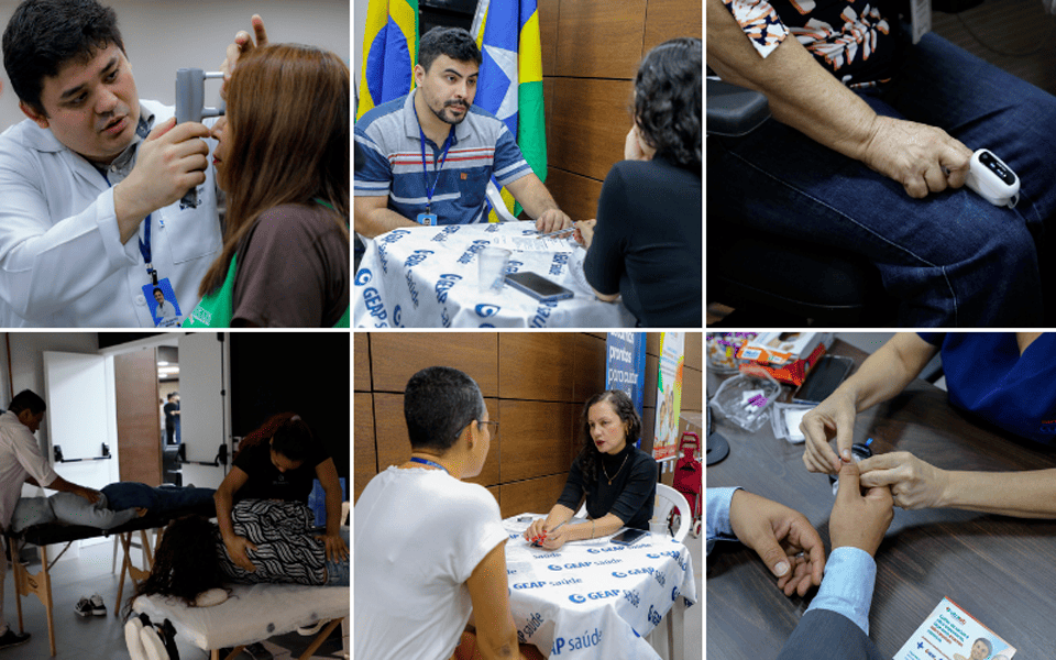 Circuito Saúde leva informação e serviços aos servidores do TJRO